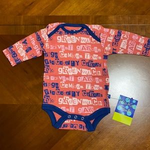 Kickee Pants Bamboo Long Sleeve One Piece Bodysuit / Onesie NWT